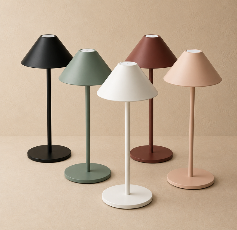 Cordless Touch Table Lamp | Waterproof Dimmable Indoor Outdoor Lamp