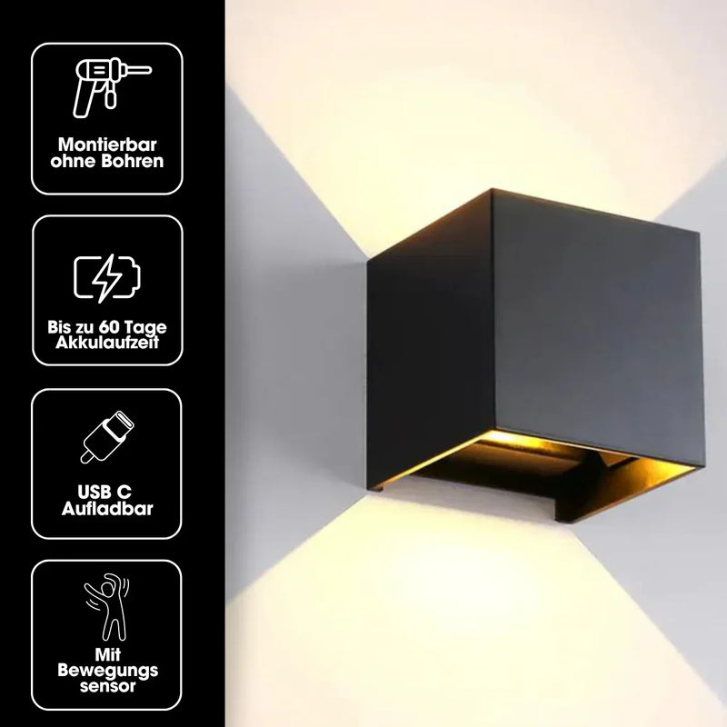 MovoLuxe kabellose Lampe mit Bewegungssensor – Designansicht