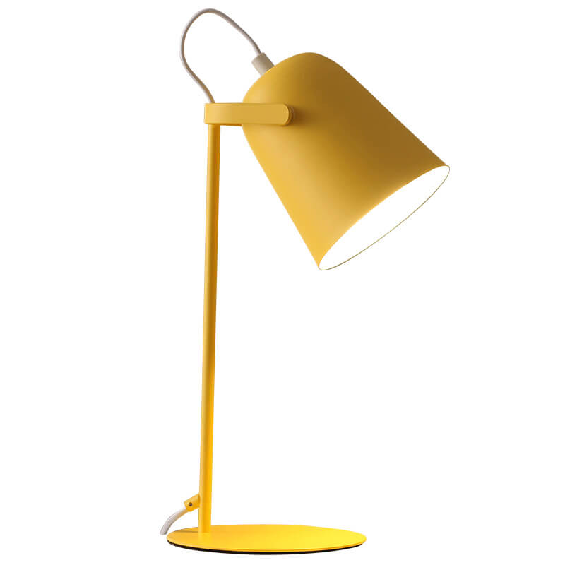 Nordic Macaron Table Lamp angled view showing base detail and pastel finish nordic table lamp