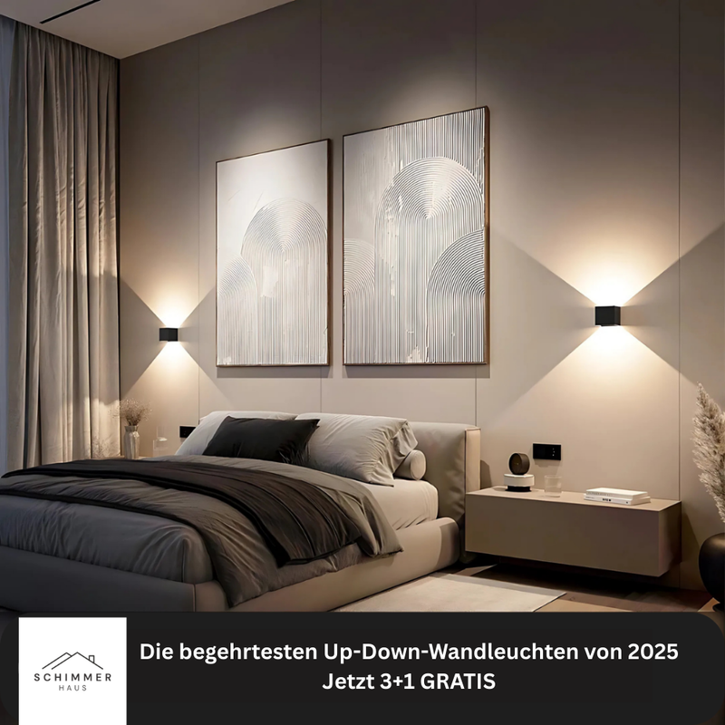 MovoLuxe Premium wall light overview, cordless dimmable LED wall light with remote