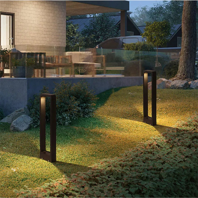 Garden ground light LED dimensioned drawing and technical details, in-ground light