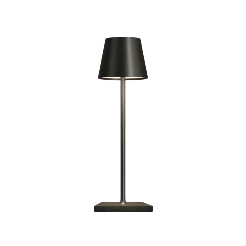 AuraLite Cordless Rechargeable Table Lamp shown from multiple angles with colour variant overview, nordic design table lamp
