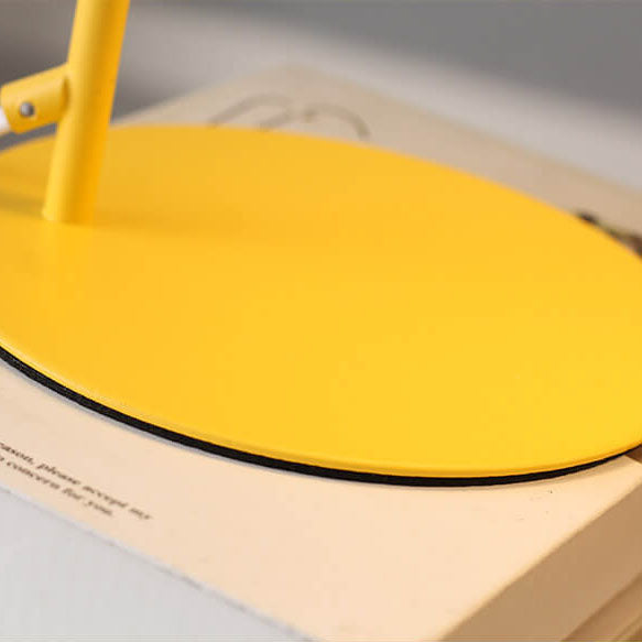 Nordic Macaron Table Lamp styled on a bedside table in a Scandinavian-inspired bedroom minimalist bedside lamp