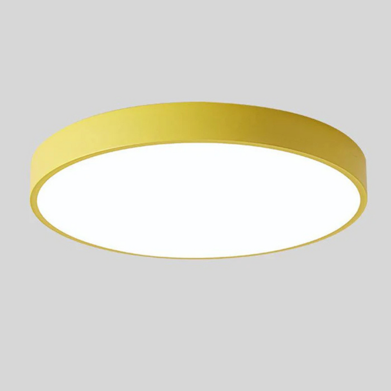 Delos wooden ceiling light, Scandinavian warm white LED ceiling lamp, living room lighting