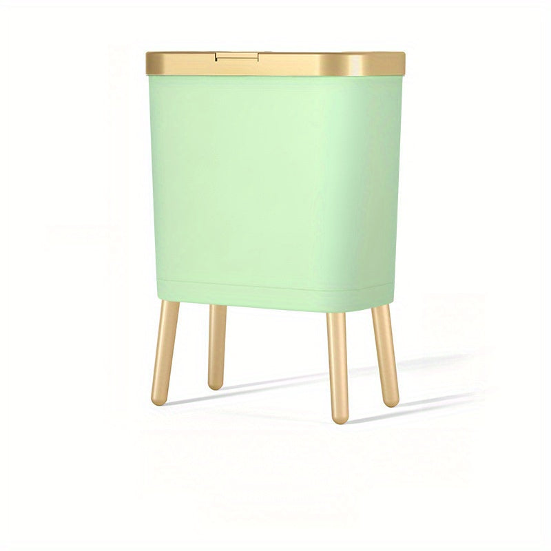 15 Litre Raised Leg Bin rear view showing clean seamless body construction 15 litre bin with legs