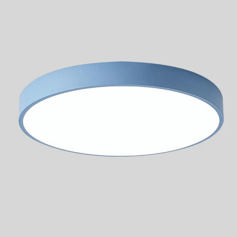Delos wooden ceiling light, Scandinavian warm white LED ceiling lamp, detail view