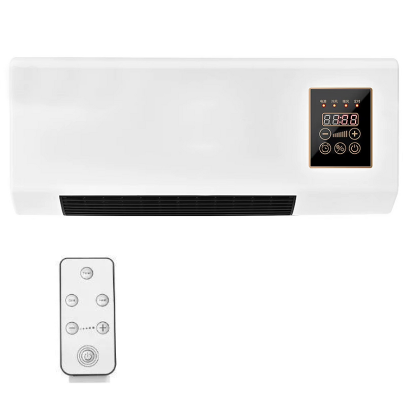 Aerotherm Fan Heater in use within a home interior portable fan heater with natural airflow functionality