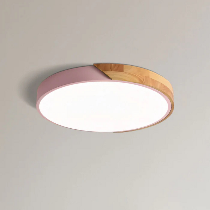 Delos wooden ceiling light, Scandinavian warm white LED ceiling lamp, Scandinavian design