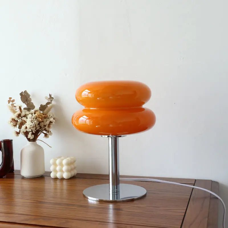 Verona Bauhaus Table Lamp side profile showcasing minimalist Italian Bauhaus silhouette and premium finish bauhaus table lamp