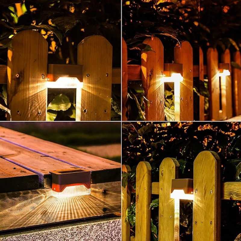 SolarLeuchten solar outdoor light product detail, warm white light, self-adhesive