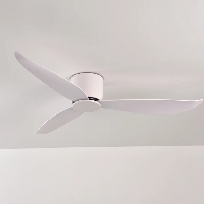BreezeFlow Ceiling Fan with Light | LED Remote Control 3 Speeds Dimmable side view ceiling fan with light and remote control