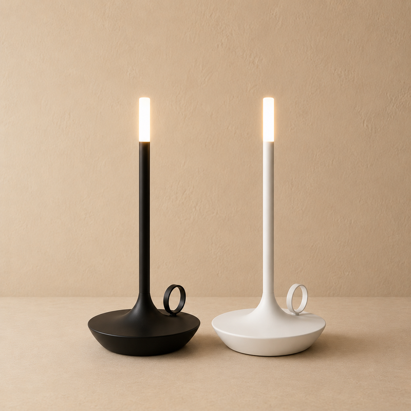 Kandelaar Cordless Table Lamp | Rechargeable Dimmable LED Candlestick Lamp