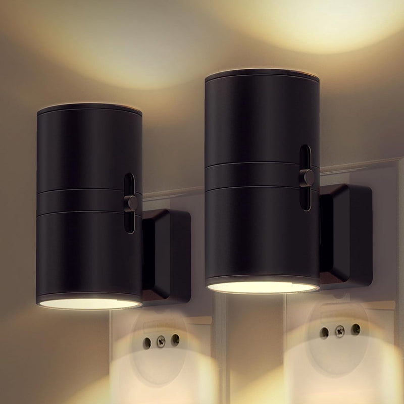 NightLuxe Wall Light | Bauhaus Style Dimmable LED Night Lamp with Dusk to Dawn Sensor in a room setting bauhaus wall lamp