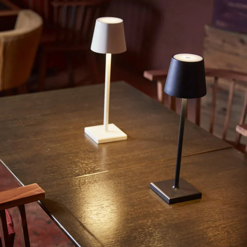 AuraLite Modern Table Lamp | Cordless Rechargeable Dimmable Touch Light product view scandinavian style desk lamp