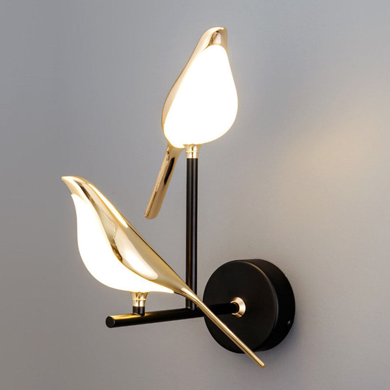 Vogel bird wall light, artistic LED decorative wall lamp, warm glow