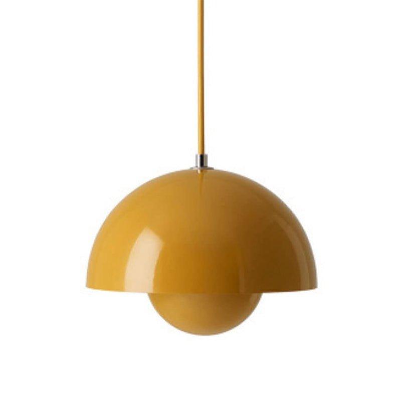 Nordlicht pendant light with planter, Scandinavian E27 hanging light, detail view