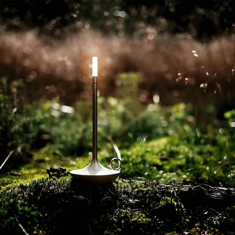Scandinavian Kandelaar cordless table lamp, rechargeable dimmable LED, detail view