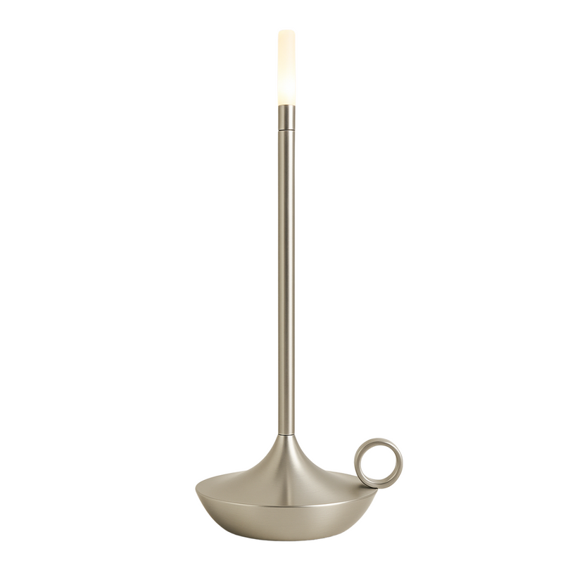 Scandinavian Kandelaar cordless table lamp, rechargeable dimmable LED, detail view