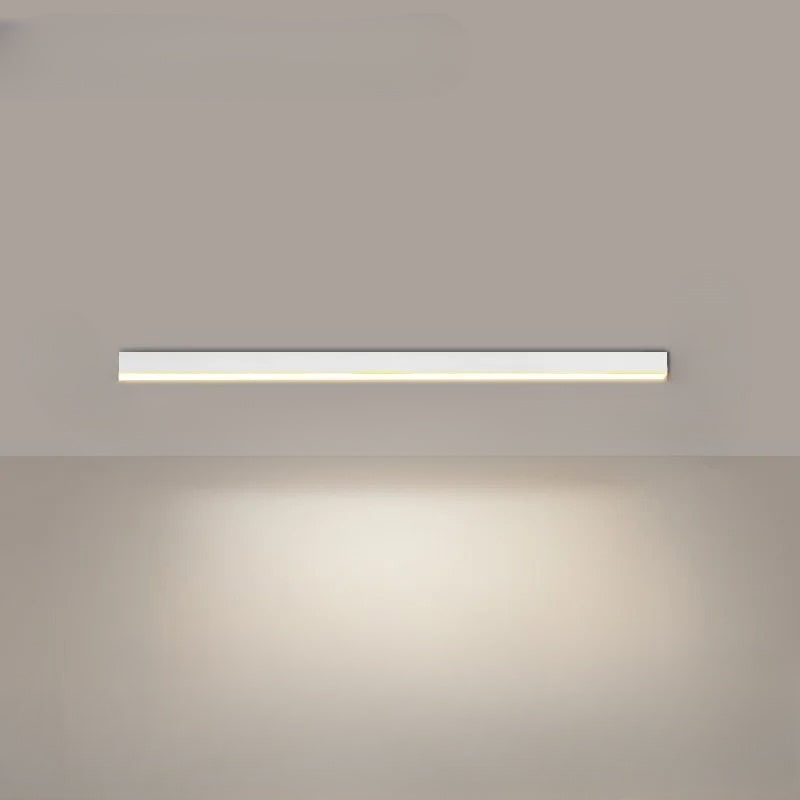 ScandiGlow Ceiling Light installed on a white ceiling in a bright Scandi-inspired hallway nordic ceiling lamp