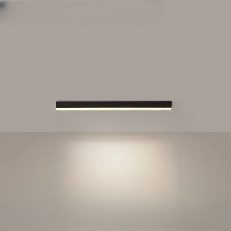 ScandiGlow Ceiling Light | LED Flush Mount Nordic Minimalist Scandi Style side view led flush ceiling light