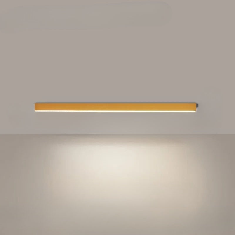 ScandiGlow Ceiling Light | LED Flush Mount Nordic Minimalist Scandi Style side view led flush ceiling light