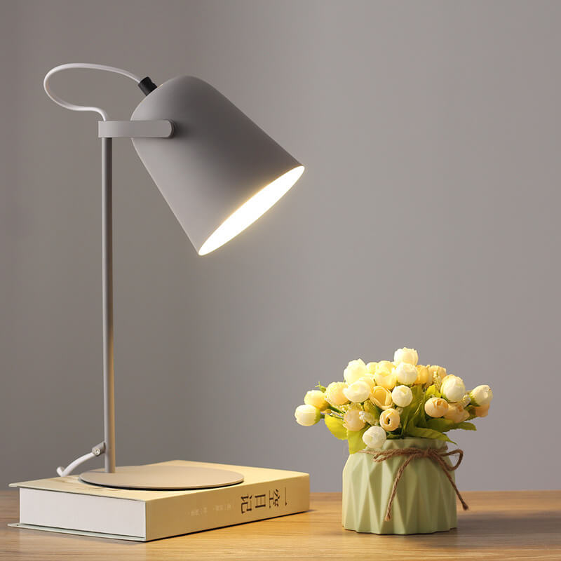 Nordic Macaron Table Lamp | Scandinavian Minimalist Pastel Desk Light close-up nordic table lamp