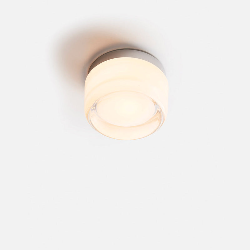 Dimple Aura glass wall light product detail of the mount, elegant wall lighting