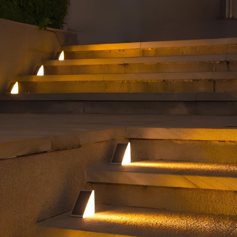 EcoGlow Outdoor Solar Path Lights infographic highlighting key features including IP67 rating and warm white LED solar powered garden lights