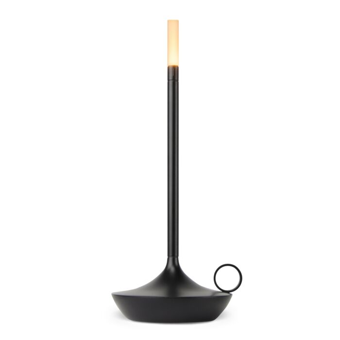 Scandinavian Kandelaar cordless table lamp, rechargeable dimmable LED, detail view