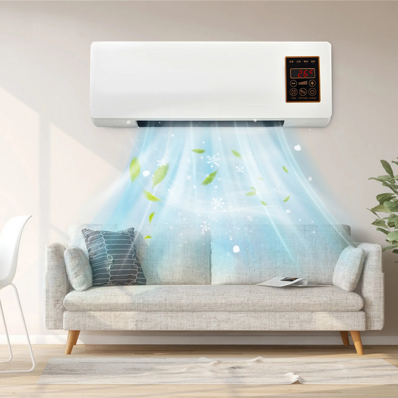 Aerotherm Fan Heater front view of compact 2 in 1 fan heater UK portable electric design